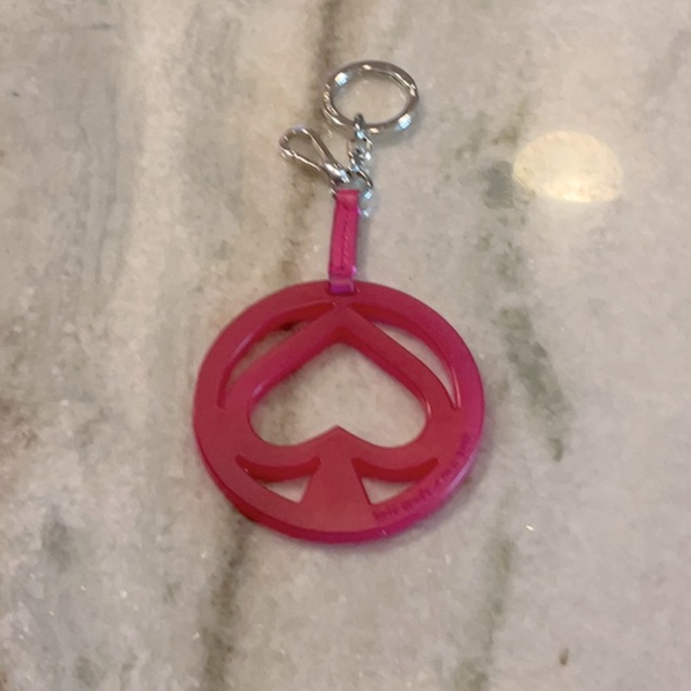 Pink Keychain Accessory